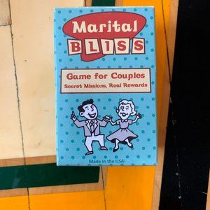 Marital Bliss card game for couples